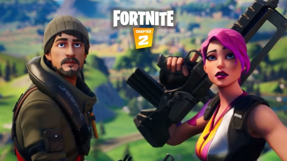 Fortnite vstoupilo do druhé kapitoly s úplně novou mapou